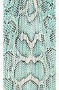 view 5 of 5 ROBE MAXI LEXI in Teal Snake