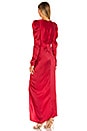 view 3 of 3 x REVOLVE Poppy Deep V Gown in Bright Red