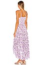 view 3 of 4 Avana Midi Dress in Purple Leopard