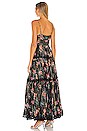 view 3 of 5 ROBE MAXI ROHA in Black