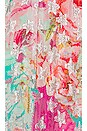 view 5 of 5 Ivy Kimono in Mint Green & Coral