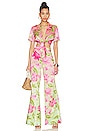 view 4 of 4 PANTALON FLARE REN in Multi