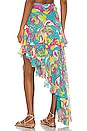 view 4 of 6 X REVOLVE Rosa Skirt in Blue Floral