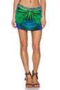 view 1 of 3 Printed Skirt in Night Jungle