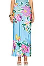 view 2 of 6 X Revolve Ocean Long Skirt With Pearl Chain in Turquoise