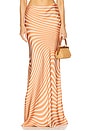 view 1 of 6 Maxi Skirt in Off White Brown