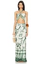 view 5 of 6 Maxi Skirt in Sage Green
