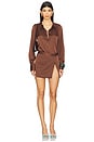 view 5 of 6 x REVOLVE Short Skirt in Brown