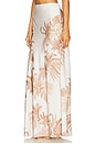 view 3 of 6 Maxi Skirt in Off White & Brown