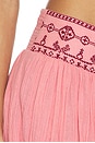 view 6 of 6 Bubble Hem Mini Skirt in Pink