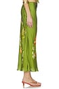 view 2 of 6 Midi Skirt in Green