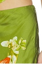 view 6 of 6 Midi Skirt in Green