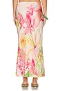 view 4 of 6 JUPE MIDI MIDI SKIRT in Pink