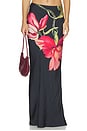 view 1 of 6 FALDA MAXI MAXI SKIRT in Black