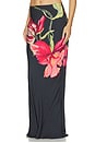 view 3 of 6 FALDA MAXI MAXI SKIRT in Black