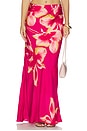 view 1 of 6 Maxi Skirt in Cherry