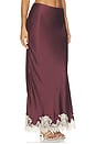 view 2 of 6 Maxi Skirt in Burgundy