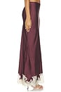 view 4 of 6 Maxi Skirt in Burgundy