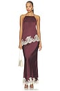 view 6 of 6 Maxi Skirt in Burgundy
