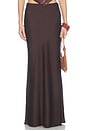 view 1 of 6 Maxi Skirt in Brown