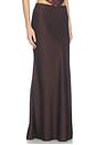 view 2 of 6 Maxi Skirt in Brown