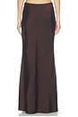 view 5 of 6 Maxi Skirt in Brown