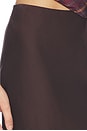 view 7 of 6 Maxi Skirt in Brown
