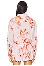 view 3 of 4 TOP 롱슬리브 탑 in Pink Brown