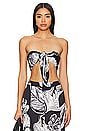 view 1 of 4 x REVOLVE Bandeau Top in Black & White Floral