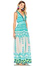 view 2 of 3 Maxi Dress in Turquoise