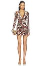 view 1 of 4 Dress in Brown