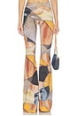 view 1 of 6 PANTALÓN CON TRABILLA TROUSERS in Leather