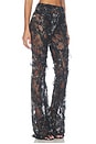 view 4 of 7 Silver Trousers in Black & Beige