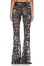 view 6 of 7 Silver Trousers in Black & Beige