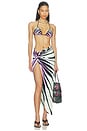 view 5 of 6 Sarong in Multicolor