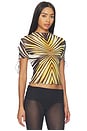 view 2 of 4 T-shirt in Giallo