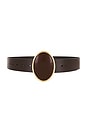 view 1 of 3 Pertie Belt in Chocolate Stone