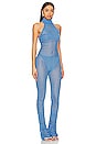 view 2 of 3 Kalena Jumpsuit in Tropical Blue