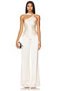 view 1 of 3 Ensley Jumpsuit in Light Champagne