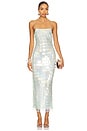 view 1 of 4 Alana Dress in Eucalyptus