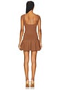view 3 of 4 Matson Knit Dress in Metallic Hazelnut