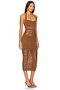 view 2 of 4 Jaycee Crochet Dress in Sepia & Bronze