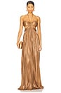 view 1 of 3 Keira Dress in Sepia