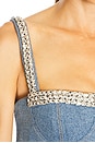 view 4 of 4 Elin Denim Dress in Crystal Mix
