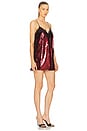 view 2 of 4 Olive Sequin Dress in Port & Black