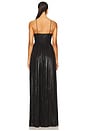 view 3 of 3 Doss Dress in Metallic Black