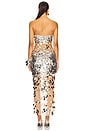 view 3 of 4 Mischa Sequin Dress in Silver & Nude