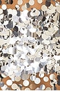 view 4 of 4 Mischa Sequin Dress in Silver & Nude