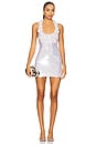 view 1 of 4 Aimee Embroidered Dress in Ivory