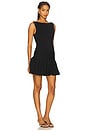 view 2 of 3 Audrina Knit Dress in Metallic Black